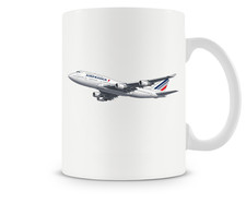 Air France Boeing 747-400  Ceramic Coffee Mug - 15oz. picture