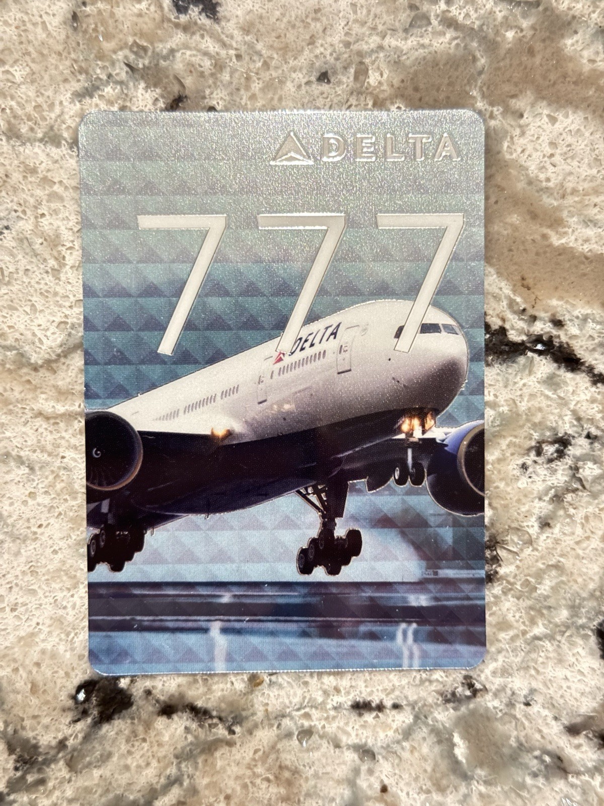Delta Airlines Boeing 777-200LR Pilot Trading Card No.45 (with Toploader) Delta Airlines Boeing 777-200LR Pilot Trading Card No.45 (with Toploader)