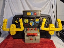 Vintage 1969 Pan Am Dual Cockpit Jet Control Toy picture
