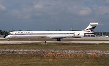 Delta Airlines McDonnell Douglas MD-90 N901DA FLL Jan. 2002 8