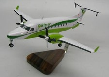 Raytheon 1900D Binter Airplane Wood Model  New picture