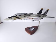 F-14A Tomcat VF-84 Jolly Rogers - Fighting 84 - Wood Desktop Model Airplane  picture