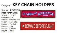 PIPER TOMAHAWK PA-38 KEYCHAIN - KEY037-B picture