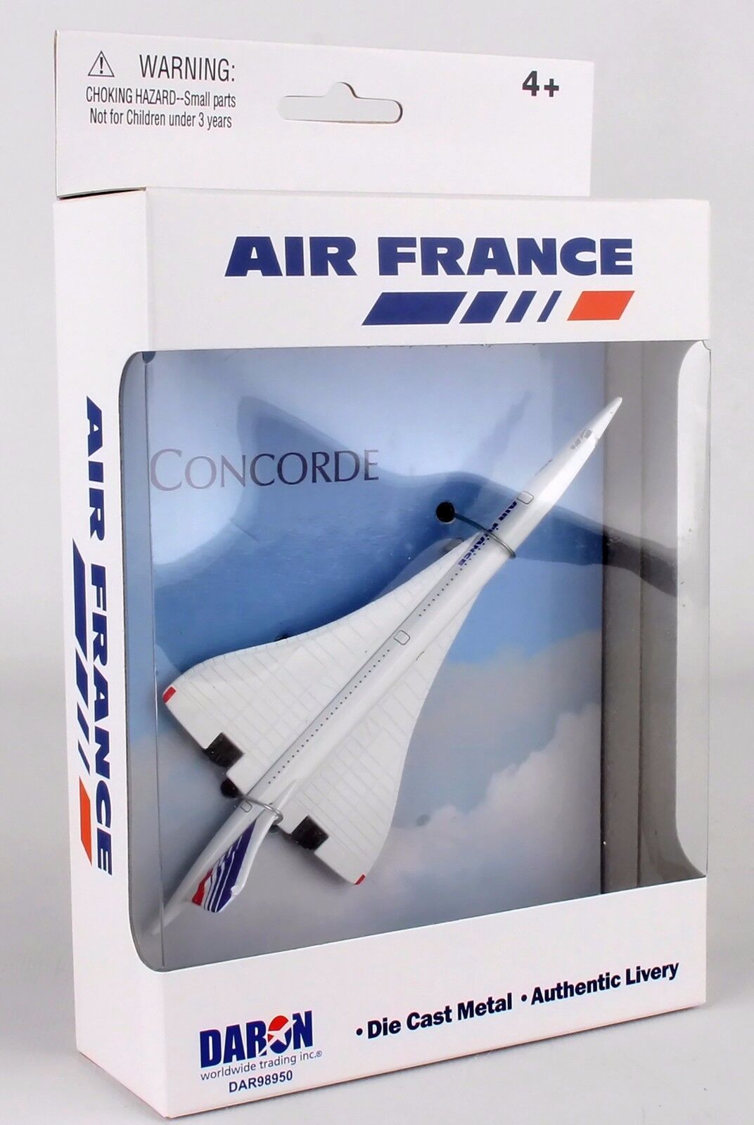 DARON Air France Concorde Single Plane DAR98950. New