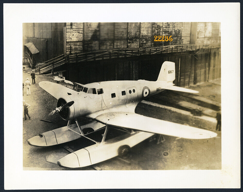Northrop Delta floatplane 1940   Larger size original Vintage PRESS Photograph, 
