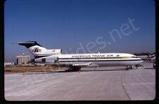ATA American Trans Air Boeing 727-100 N288AT Jan 90 Kodachrome Slide/Dia A14 picture
