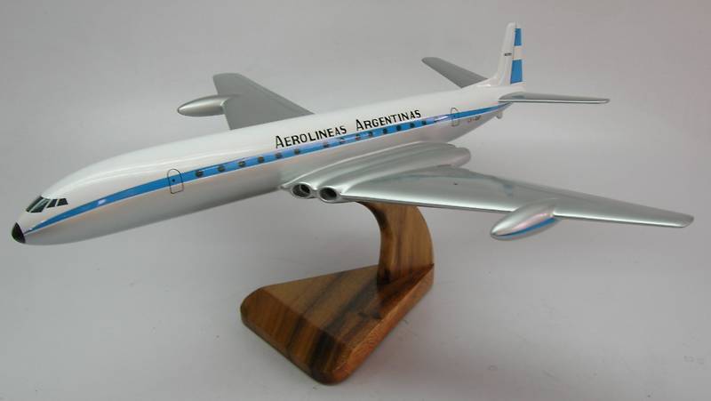 De Havilland Comet 4 Airplane Desktop Wood Model Regular 