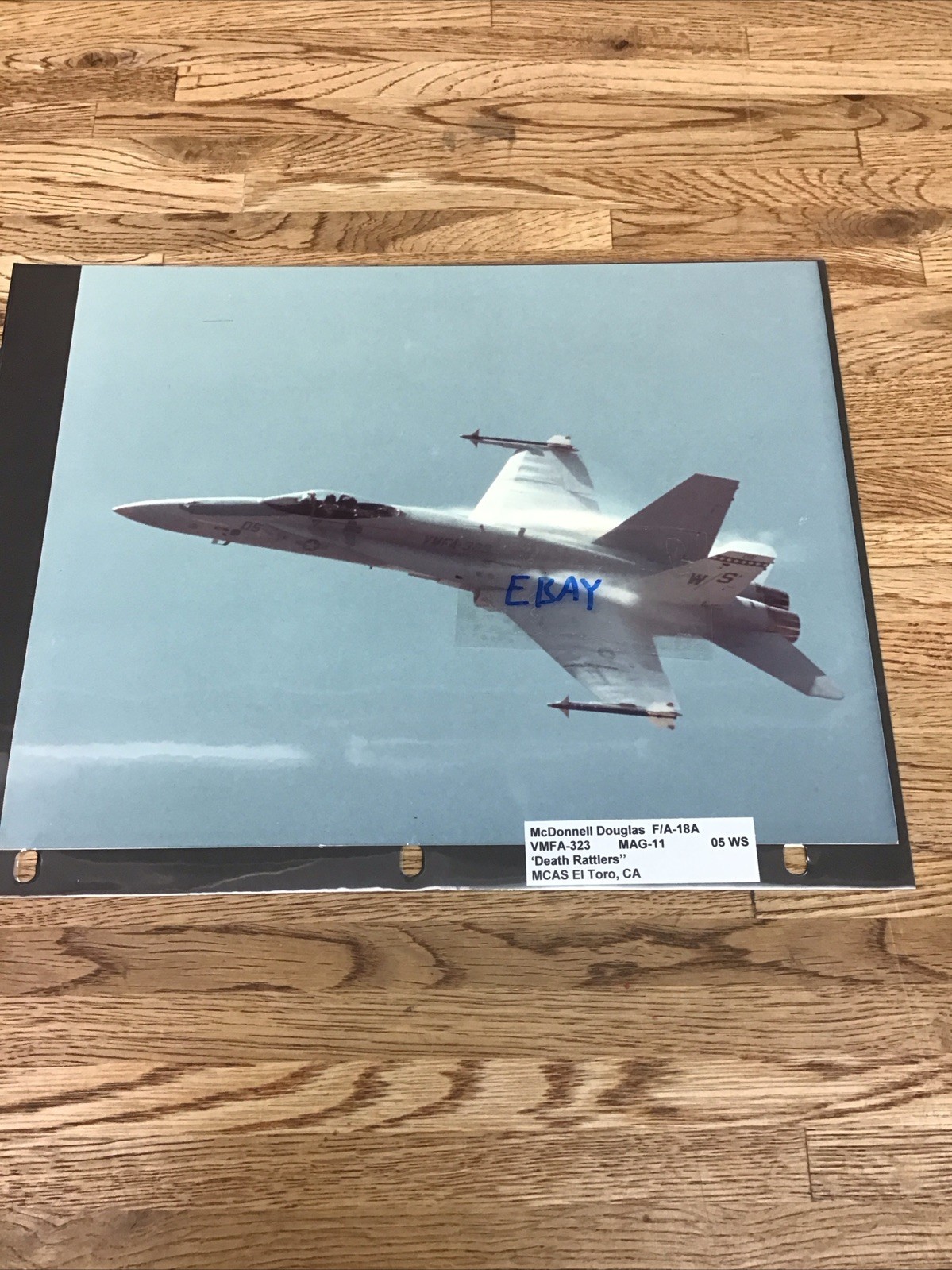 McDonnell Douglas F/A-18A VMFA-323 Death Rattlers EL Toro,CA 8” x 10” Print # 3 McDonnell Douglas F/A-18A VMFA-323 Death Rattlers EL Toro,CA 8” x 10” Print # 3