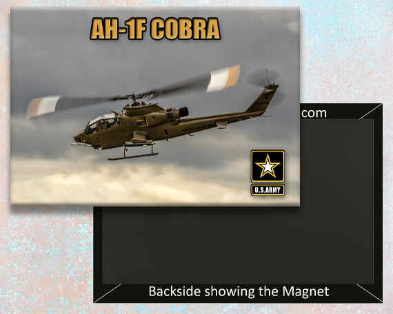 AH-1F Cobra US Army Handmade 3.25