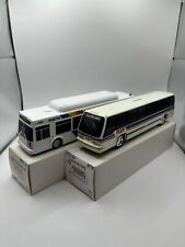Vintage Bank Bus Plastic 9.5X2X2.75'' Lot ( Cleveland and Atlanta) picture
