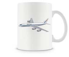 United Airlines Douglas DC-8 Ceramic Coffee Mug - 15oz. picture