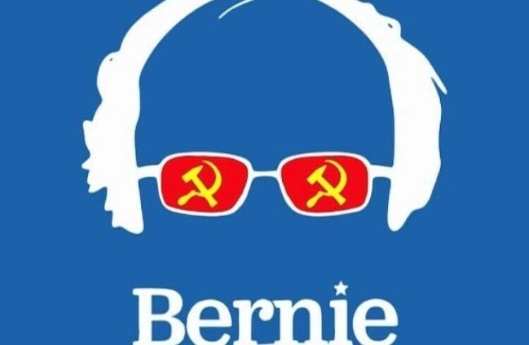 Bernie Sanders 2020 Political sticker Hammer & Sickle U.S.S.R. Socialism Sucks
