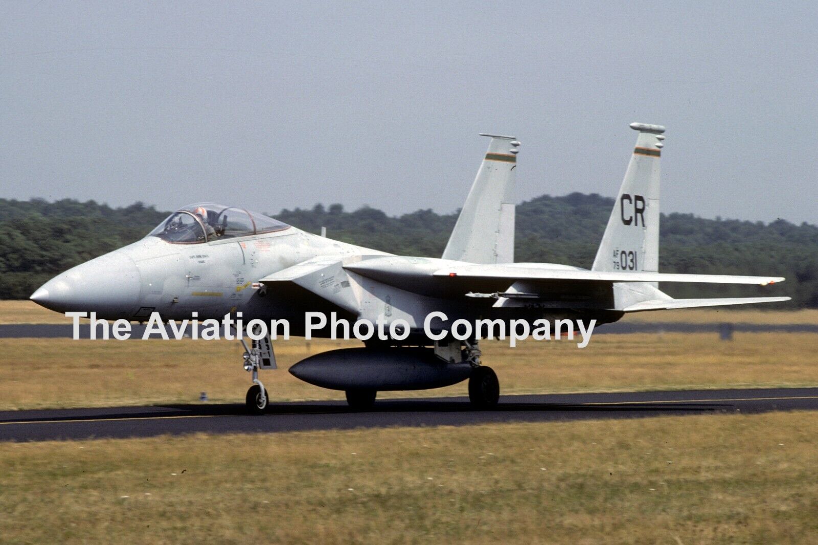 US Air Force 32 TFS McDonnell Douglas F-15C Eagle 79-0031/CR (1983) Photograph