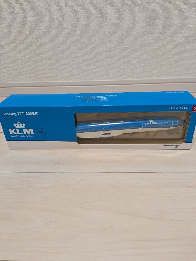 Klm Boeing 777-300Er 1/200 Model Plane