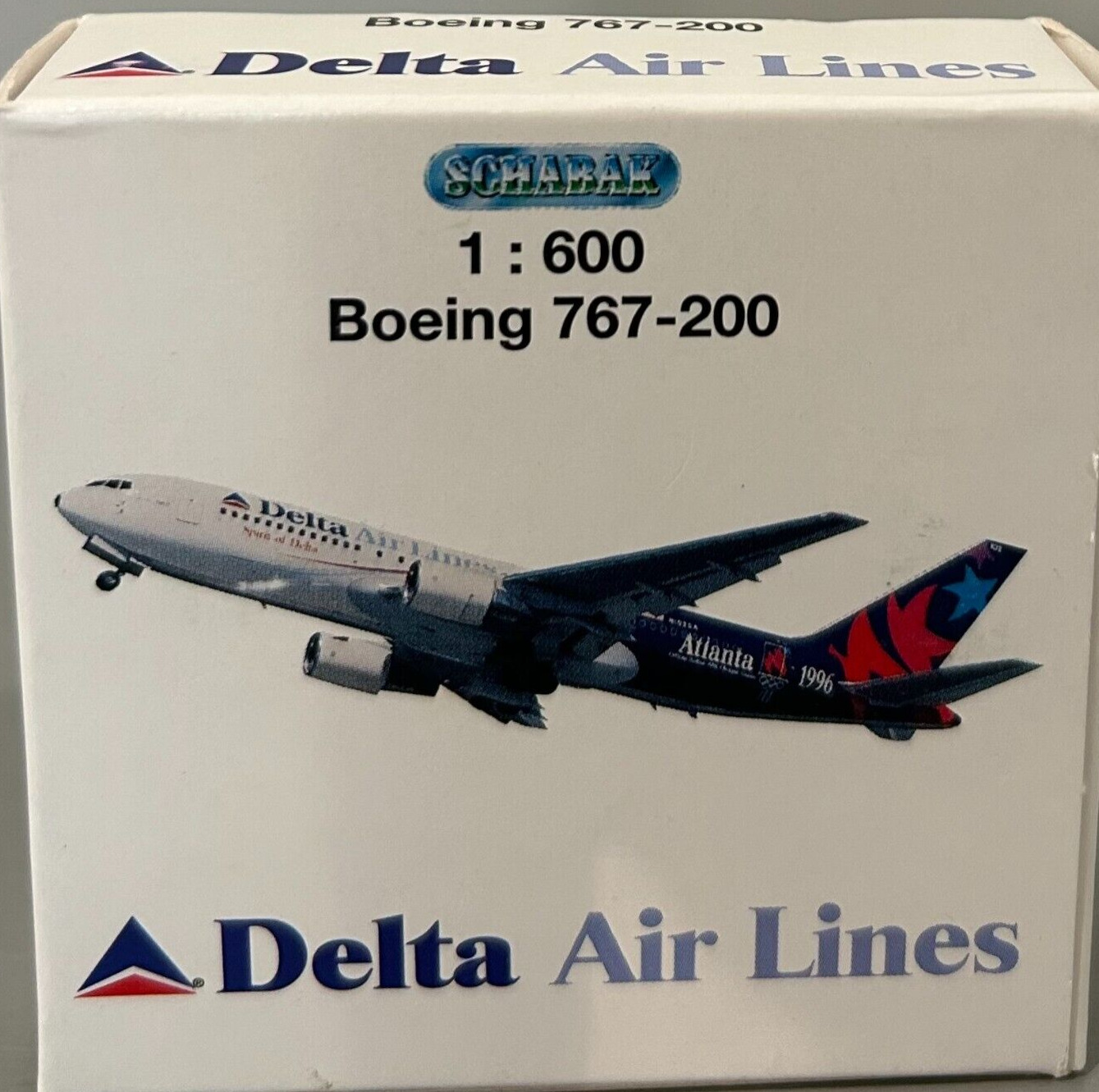 SCHABAR DELTA AIR LINES BOEING 767-200 #907/21 SCALE 1:600
