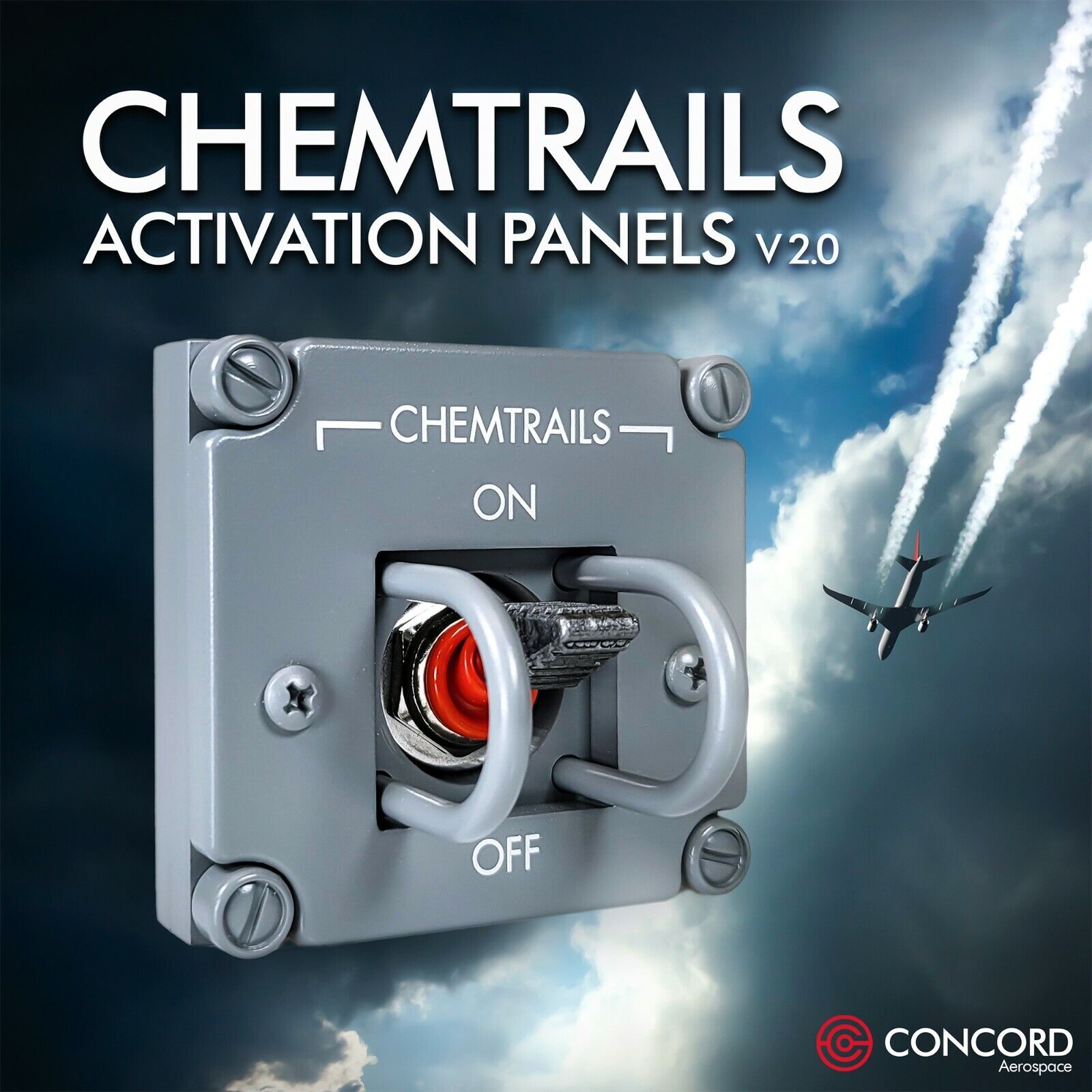 CHEMTRAILS ACTIVATION PANEL - Based on Apollo Command Module Switches