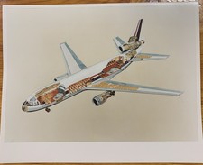 McDonnell Douglas DC-10 Color Cutaway Illustration picture