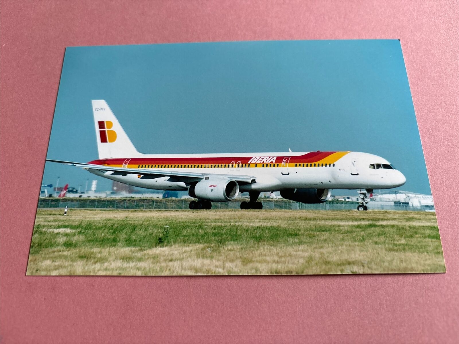 Iberia Boeing 757-200 EC-FXV colour photograph