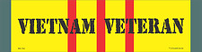 MIL104 Vietnam Veteran Military Bumper Stickers 3