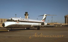 Delta Airlines Douglas DC-9-32 N3337L at DFW in January 1983 8