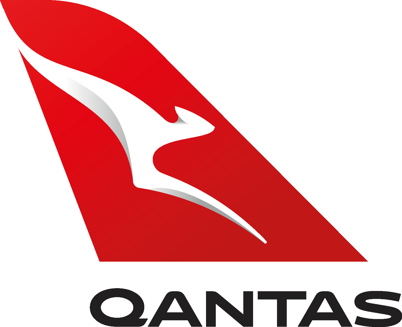 BIG QANTAS AIRWAYS STICKER DECAL CAR BUMPER 9,5c ROUND SUITCASE TRAVEL AUSTRALIA