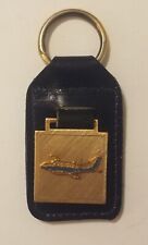 Beechcraft King Air Key Chain Leather.  Vintage. picture
