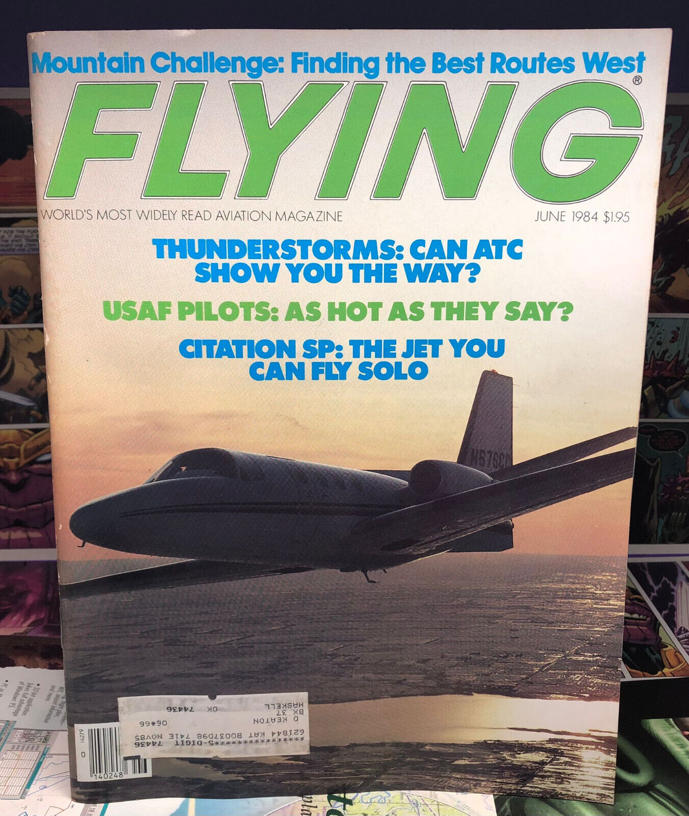 FLYING Magazine / June 1984 - Thunderstorms, USAF Pilots