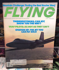 FLYING Magazine / June 1984 - Thunderstorms, USAF Pilots picture