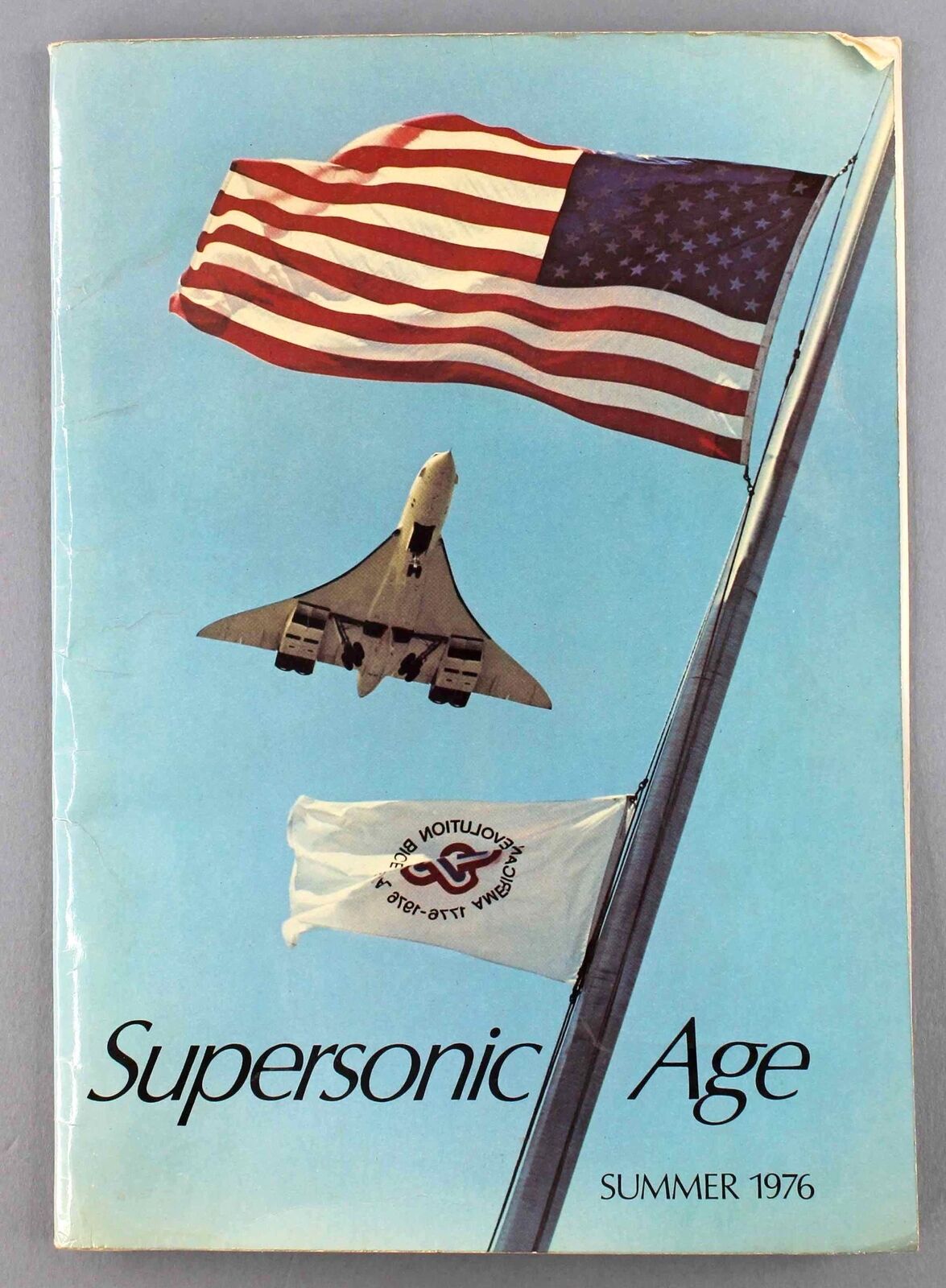 CONCORDE BAC SUPERSONIC AGE MAGAZINE SUMMER 1976 - GREAT PICTURES