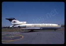 ATA American Trans Air Boeing 727-100 N288AT Mar 90 Kodachrome Slide/Dia D2 picture