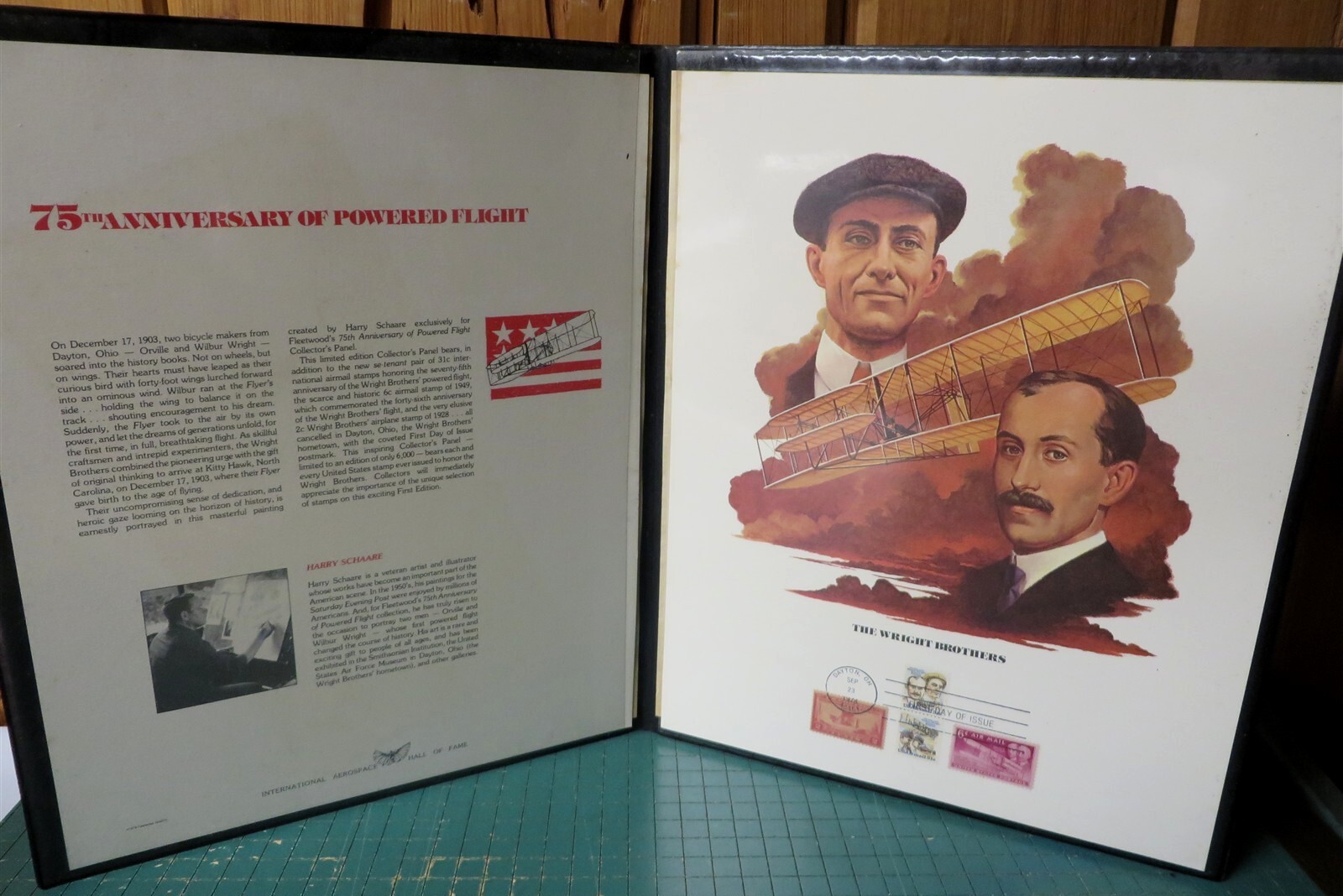 Fleetwood Folder 1978 75th Anniversary Powered Flight Wright Brothers FDC Fleetwood Folder 1978 75th Anniversary Powered Flight Wright Brothers FDC