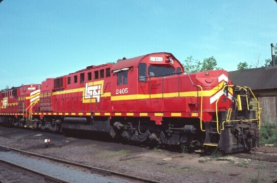 LSI 2405 RSD-15 MARQUETTE (LAKE SUPERIOR & ISHPEMING) ORIGINAL SLIDE 07-86 T17-2