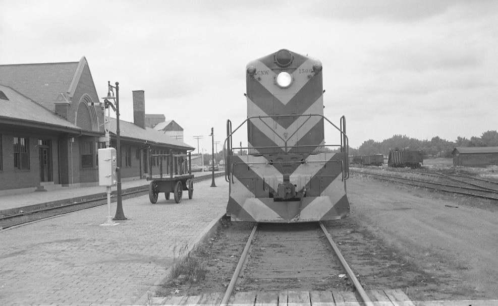 Chicago & North Western C&NW 1506 DRS-6-6-1500M 400 Depot Railroad Negative 1599 Chicago & North Western C&NW 1506 DRS-6-6-1500M 400 Depot Railroad Negative 1599