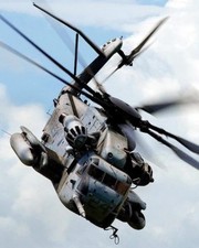 CH-53 / CH-53E SEA STALLION HELICOPTER 8x10 GLOSSY PHOTO PRINT picture
