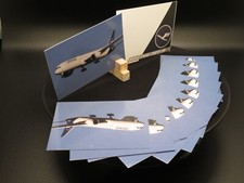 Lufthansa Airlines Trading Cards Boeing 787-9 Set of 10 -  picture