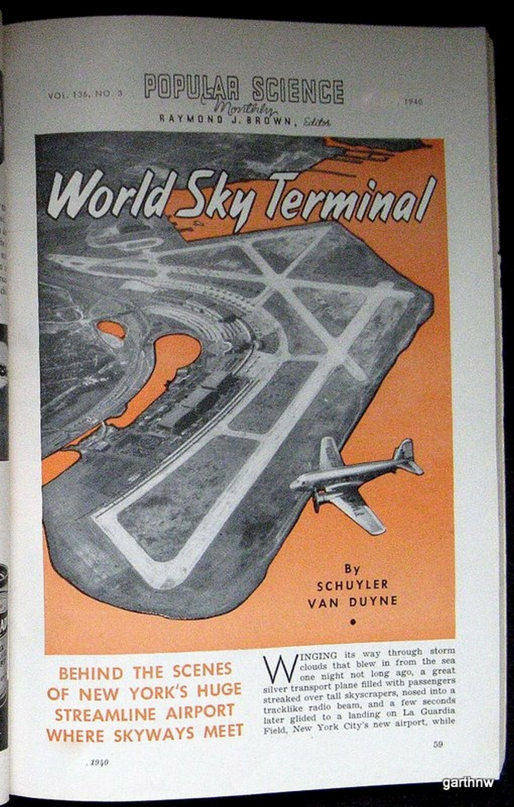 LA GUARDIA 1940 PICTORIAL BEHIND THE SCENES AT THE NEW AIRPORT NEW YORK TERMINAL LA GUARDIA 1940 PICTORIAL BEHIND THE SCENES AT THE NEW AIRPORT NEW YORK TERMINAL