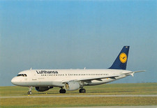 Airline Postcards LUFTHANSA Airlines Airbus A.320 D-AIPT picture