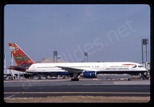 British Airways Boeing 757-200 G-BIKF Aug 98 Kodachrome Slide/Dia C18 picture