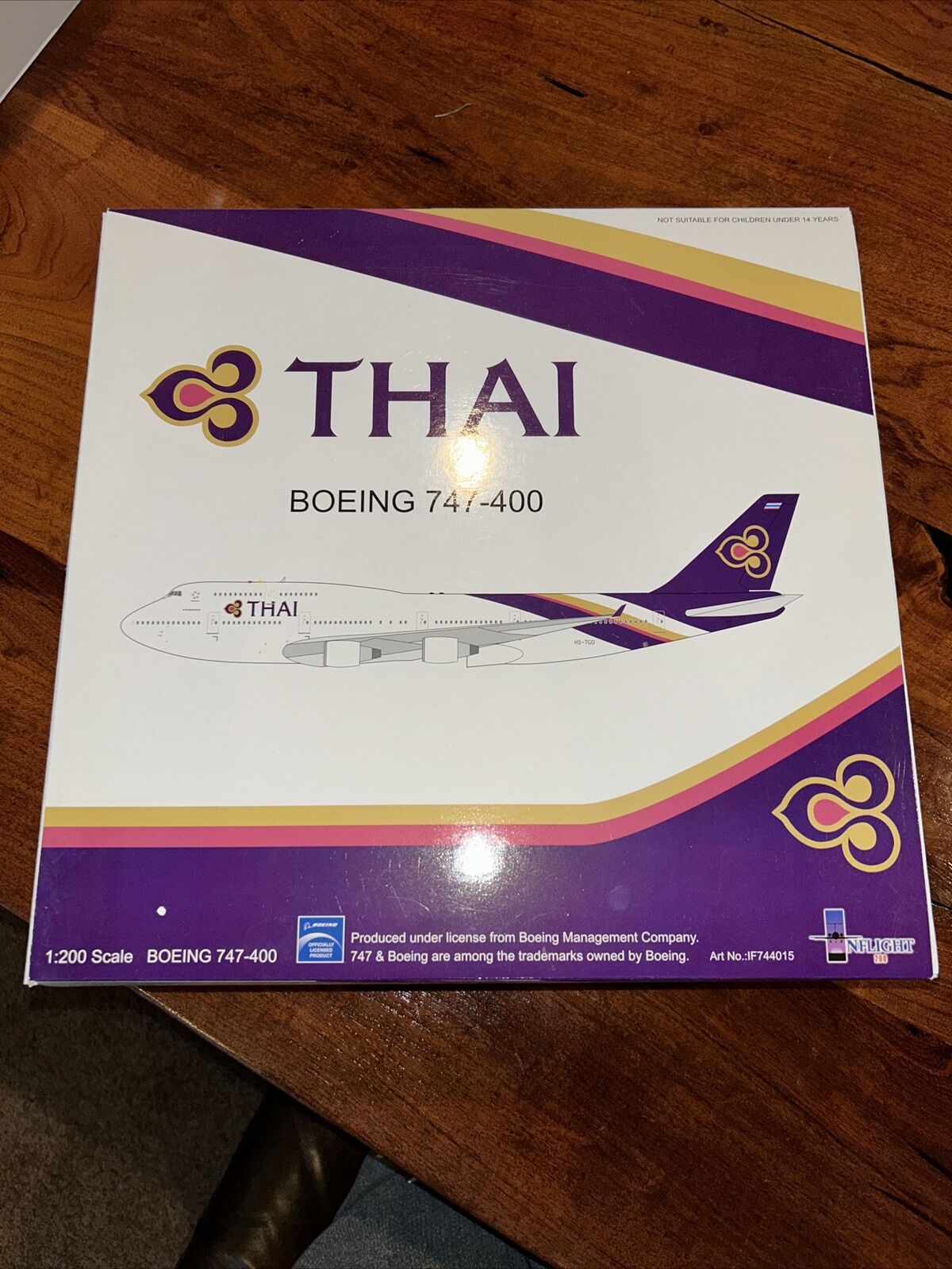 Boeing 747-400 Inflight200 Thai 1:200 New