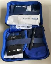 [UNITED AIRLINES] [UA] Business Class Away Amenity Kit #1 Blue Zipper picture