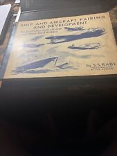 Ship And Aircraft Fairing And Development By S.S.Rabl 1941 Issue Nice Copy picture