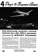 Pan American Airways Douglas DC-3 ad 9/1/2024f picture