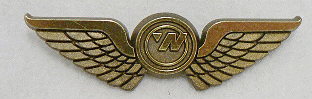 TWO NORTHWEST AND ONE CONTINENTAL AIRLINES TOY PILOT WINGS