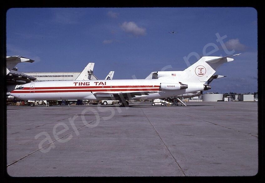 Ting Tai Boeing 727-200F N854AA Apr 95 Kodachrome Slide/Dia A6