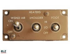 Evergreen Boeing 747 N493EV Windshield Heater Cockpit Panel picture