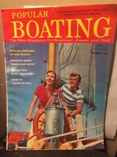 Popular Boating The New Magazine For Boatmen Power  &  sail.Dec.1956 picture