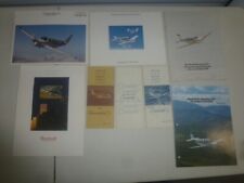 200 VINTAGE GENERAL AVIATION AIRCRAFT MANUFACTURERS BROCHURES-CESSNA-BEECH-PIPER picture