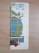Advertising Poster AVIAEXPORT air plane ANTONOV AN-24 AEROFLOT line wais craft picture