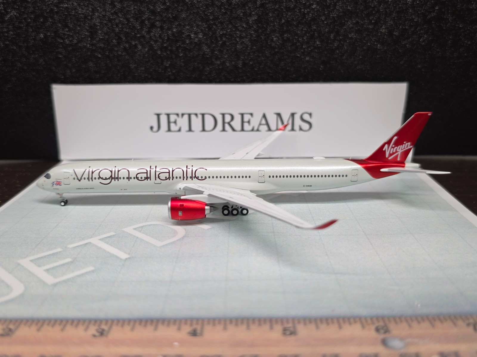 1/400 VIRGIN ATLANTIC AIRBUS A350-1000 10'S COLORS SOUL REBEL G-VBOB AEROPOLARIS