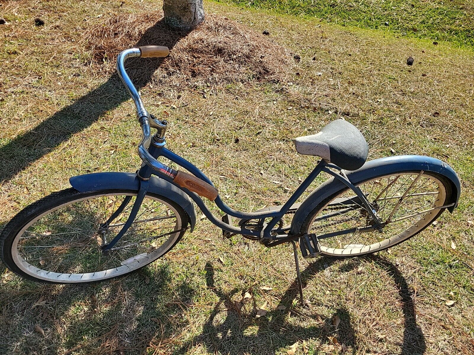 Blue Vintage Schwinn Tornado 26” Girls Bicycle